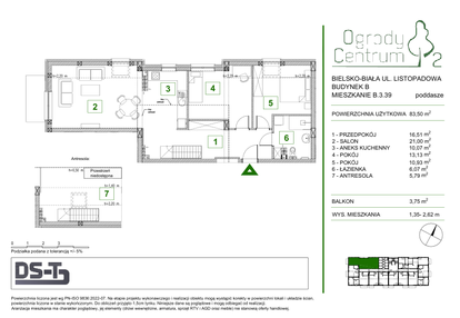 Mieszkanie w inwestycji: Ogrody Centrum 2