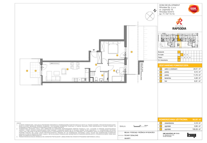 Mieszkanie w inwestycji: Osiedle Rapsodia etap 3