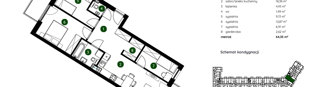 Mieszkanie w inwestycji: Murapol GreenCity bud. 1