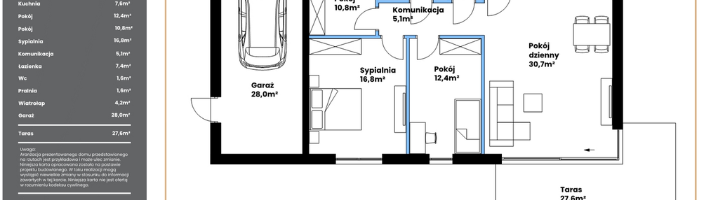 Dom w inwestycji: Czaplinek Park