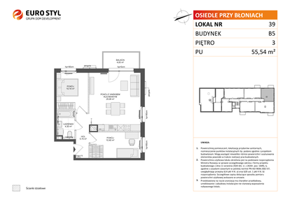 Mieszkanie w inwestycji: Osiedle Przy Błoniach 3 etap IV