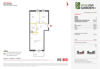 Mieszkanie w inwestycji: Nova Viva Garden 6