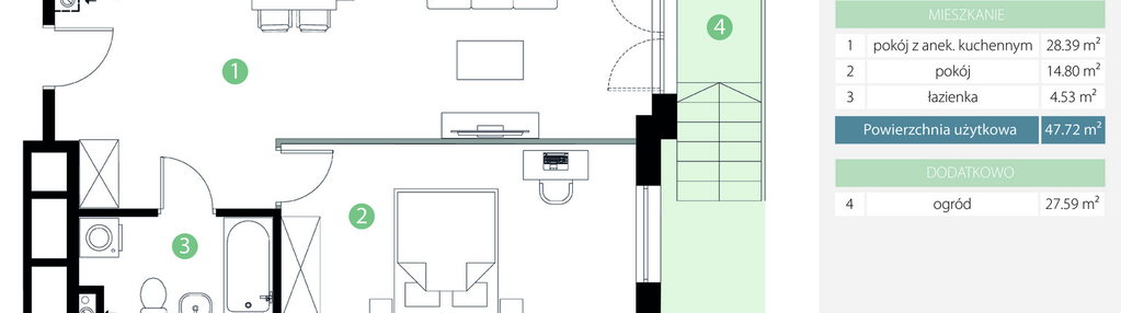 Mieszkanie w inwestycji: Bogatyńska Apartamenty etap 3
