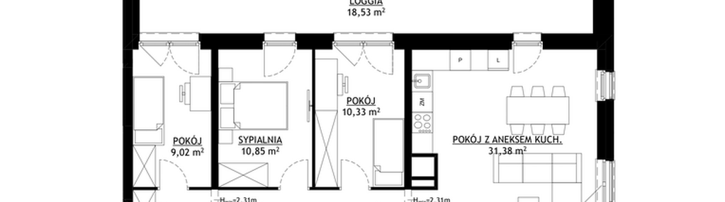 Mieszkanie w inwestycji: FUTURO