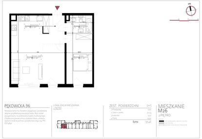 Mieszkanie w inwestycji: Pękowicka 96