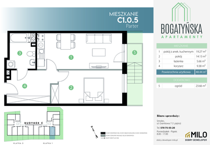 Mieszkanie w inwestycji: Bogatyńska Apartamenty etap 3