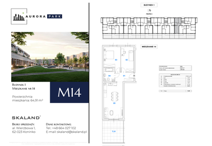Mieszkanie w inwestycji: Aurora Park