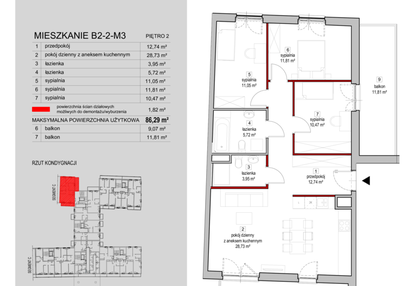 Mieszkanie w inwestycji: ATAL City Square etap III