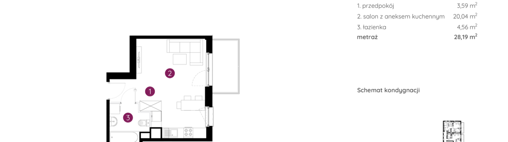Mieszkanie w inwestycji: Murapol Urcity