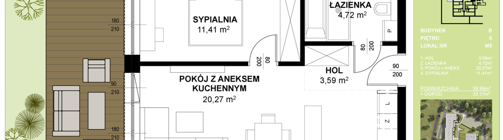 Mieszkanie w inwestycji: Triton Kampinos III