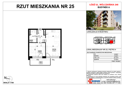 Mieszkanie w inwestycji: Wólczańska 248 - etap II