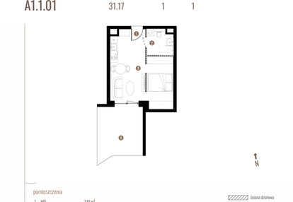 Mieszkanie w inwestycji: Belg Apartamenty etap II