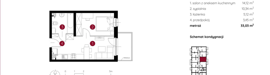 Mieszkanie w inwestycji: Murapol Helio bud. 1 I 4