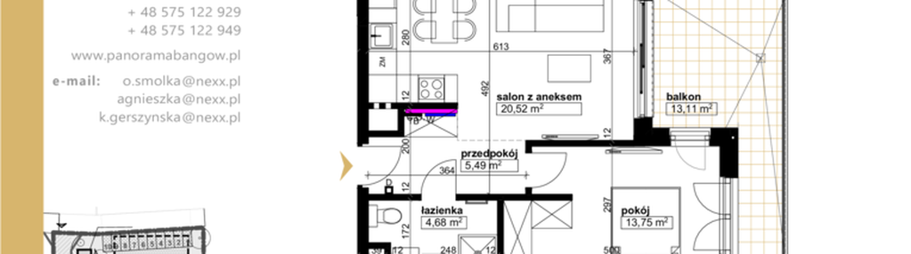 Mieszkanie w inwestycji: Panorama Bańgów Etap II
