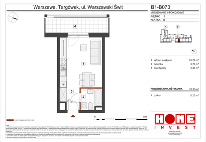 Mieszkanie w inwestycji: Warszawski Świt etap VIII