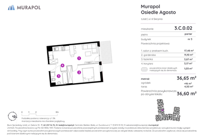 Mieszkanie w inwestycji: Murapol Agosto