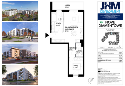Mieszkanie w inwestycji: Nove Diamentowe