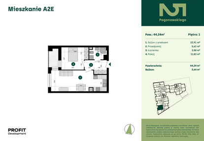Mieszkanie w inwestycji: Pogonowskiego 52