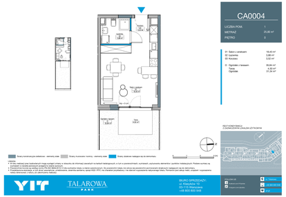 Mieszkanie w inwestycji: Talarowa Park