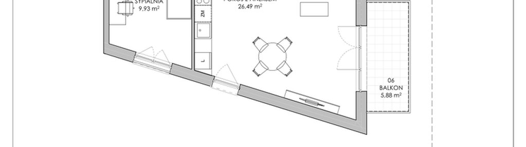Mieszkanie w inwestycji: Skwer Harmonia II