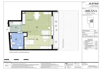 Mieszkanie w inwestycji: Apartamenty Orkana