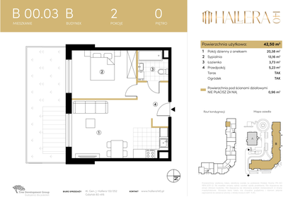 Mieszkanie w inwestycji: Hallera 140
