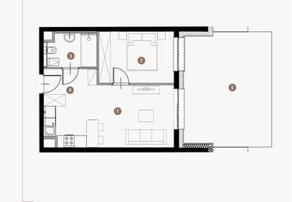 Mieszkanie w inwestycji: Tuwima Apartments
