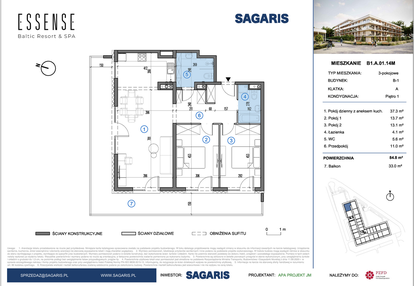 Mieszkanie w inwestycji: ESSENSE Baltic Resort&SPA 2