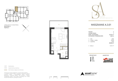 Mieszkanie w inwestycji: Sand Apartments