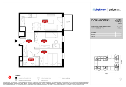 Mieszkanie w inwestycji: Atrium - Nowy Szczepin