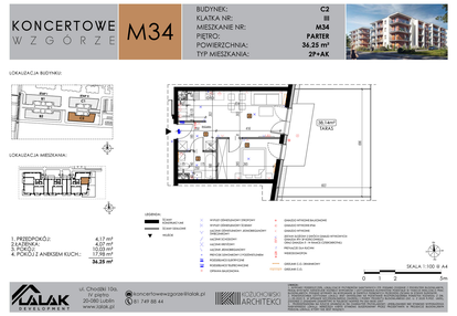 Mieszkanie w inwestycji: Koncertowe Wzgórze etap II