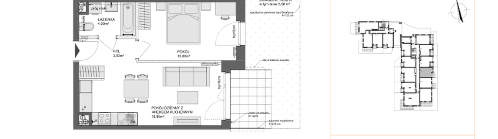 Mieszkanie w inwestycji: Osiedle Synteza etap III