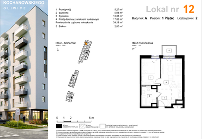 Mieszkanie w inwestycji: Osiedle Kochanowskiego - Gliwice