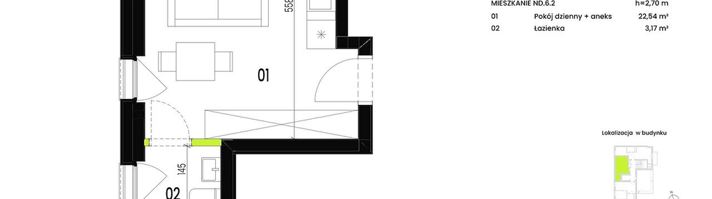 Mieszkanie w inwestycji: Ogrody Staromiejskie