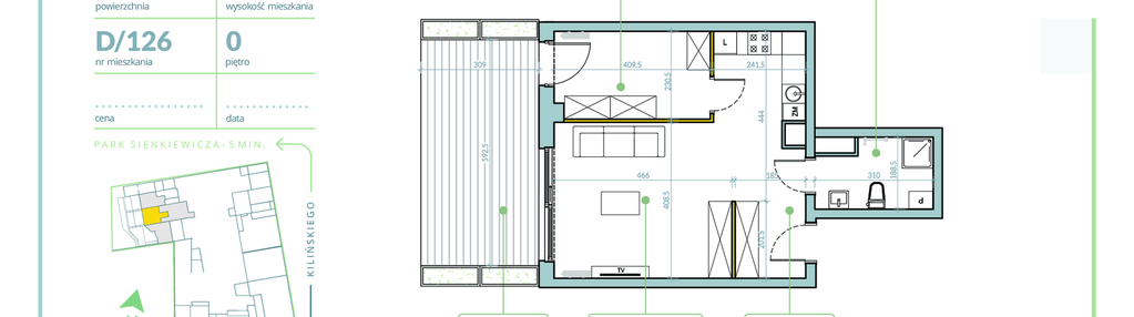 Mieszkanie w inwestycji: Flora Śródmieście
