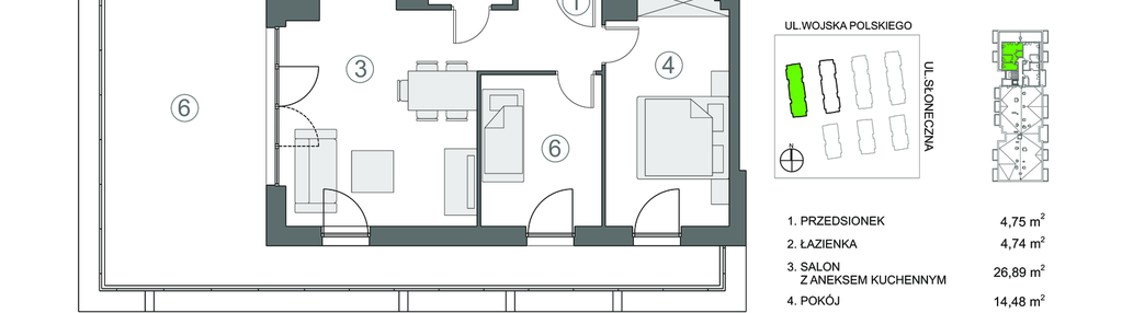 Mieszkanie w inwestycji: Baltic Park 2 Pogorzelica bud. 1 i 2