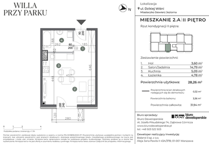Mieszkanie w inwestycji: Willa przy parku