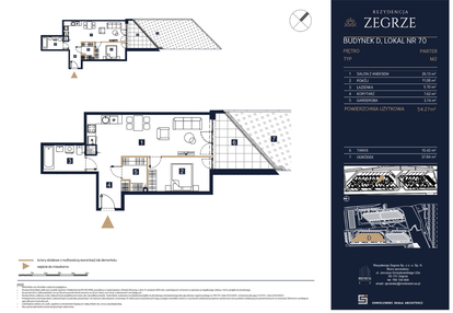 Mieszkanie w inwestycji: Rezydencja Zegrze etap III