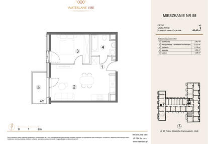 Mieszkanie w inwestycji: Waterlane Vibe