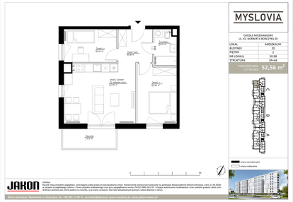 Mieszkanie w inwestycji: Myslovia