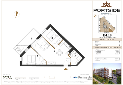 Mieszkanie w inwestycji: Portside Bałtycka