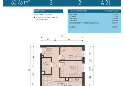 Mieszkanie w inwestycji: Apartamenty Aqua Marina