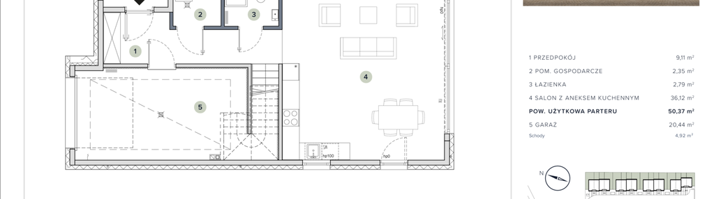 Dom w inwestycji: Oaza Kosmatki