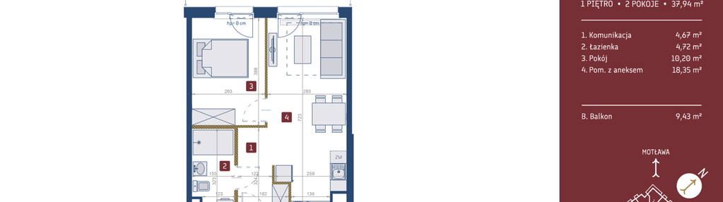 Mieszkanie w inwestycji: GEDANIA Riverside Living - apartamenty inwestycyjne