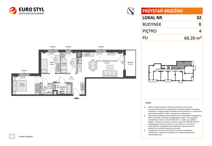 Mieszkanie w inwestycji: Przystań Brzeźno etap 1.2