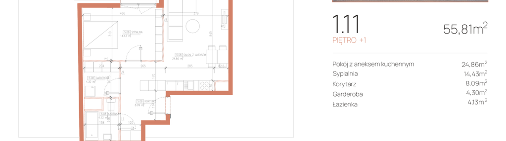 Mieszkanie w inwestycji: Na Wildzie