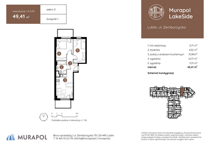 Mieszkanie w inwestycji: Murapol LakeSide