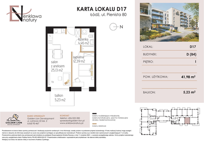 Mieszkanie w inwestycji: Enklawa Natury