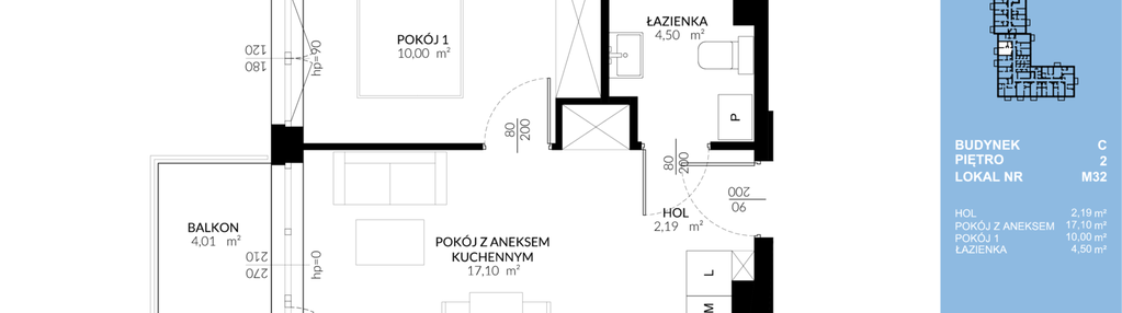 Mieszkanie w inwestycji: Triton Kampinos Klatka B i C