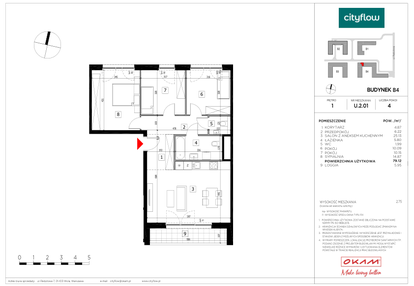 Mieszkanie w inwestycji: CityFlow etap II